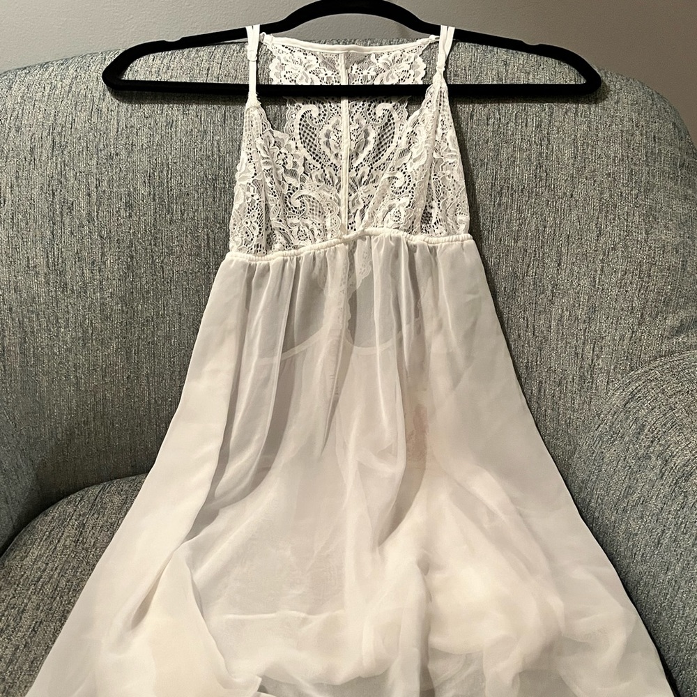 Lace and sheer chemise. New with tags.